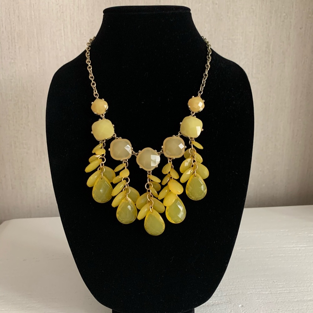 Yellow Jewel Necklace